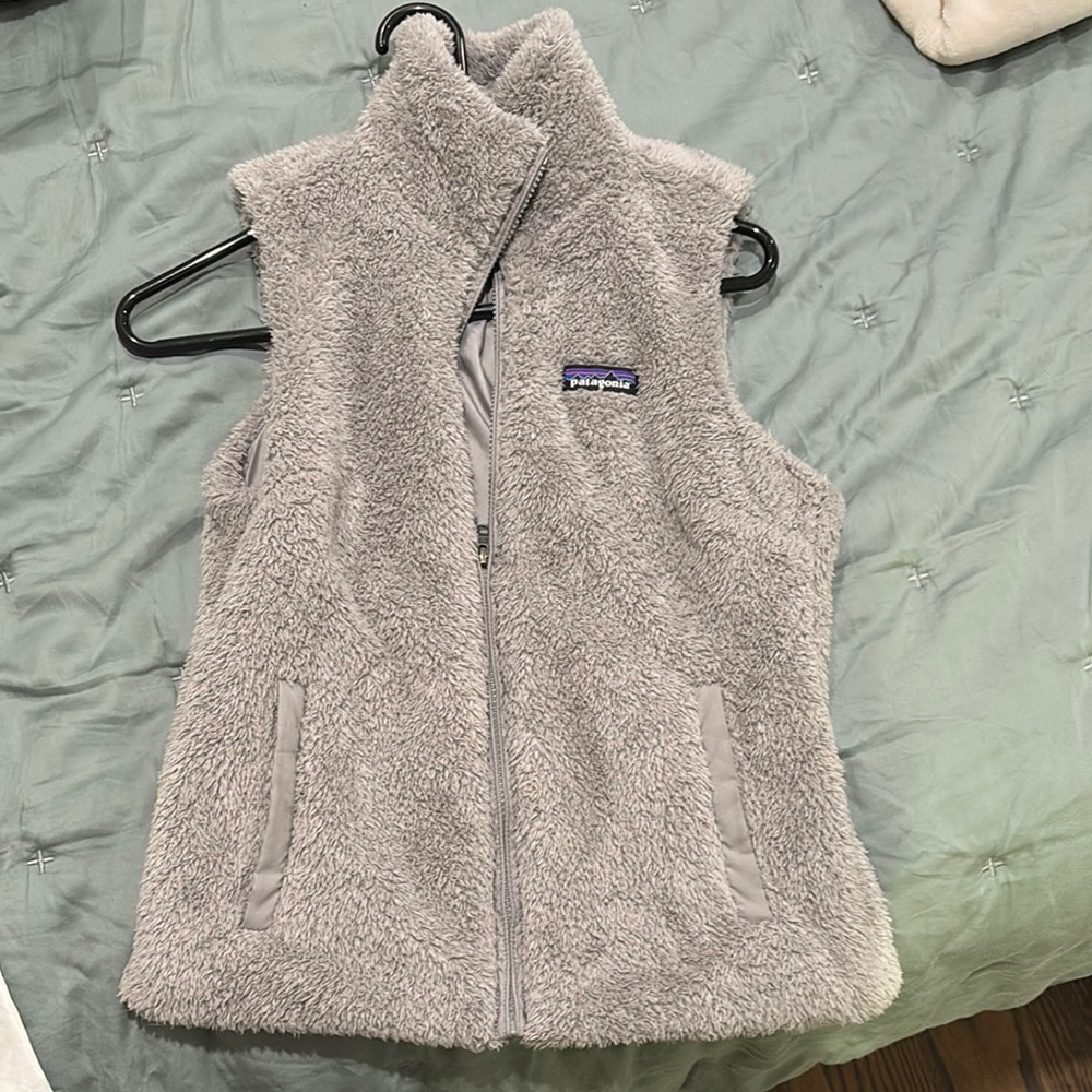 Patagonia Gray Fleece Vest